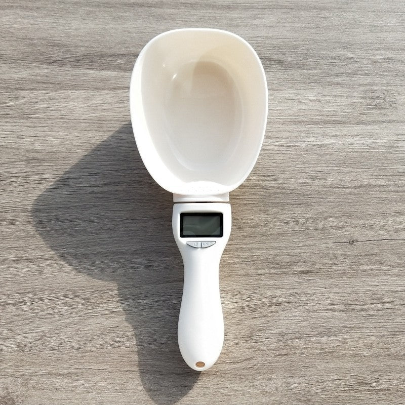 Pet Measuring Cup Cat Food Dog Food Electronic Scale Feeding Measurement Spoon Scale Shovel Scientific Feeding 800g/0.1 Spoon Scale