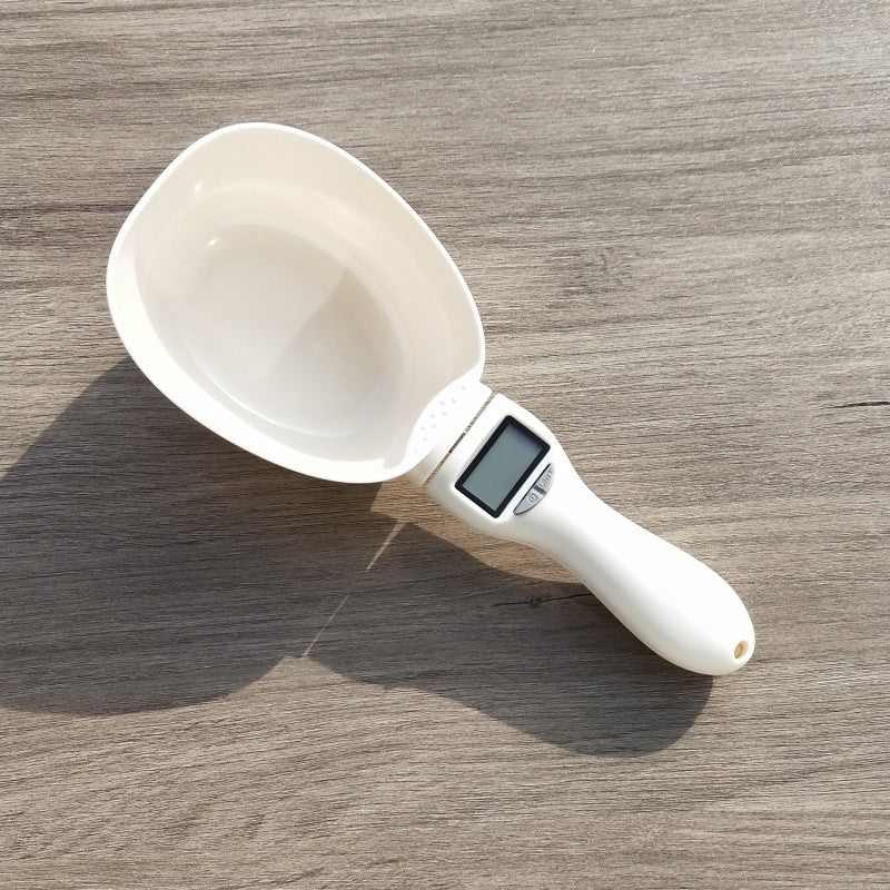 Pet Measuring Cup Cat Food Dog Food Electronic Scale Feeding Measurement Spoon Scale Shovel Scientific Feeding 800g/0.1 Spoon Scale